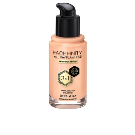 FACEFINITY ALL DAY Flawless fond de teint 3 en 1 N45-amande chaude 30 ml