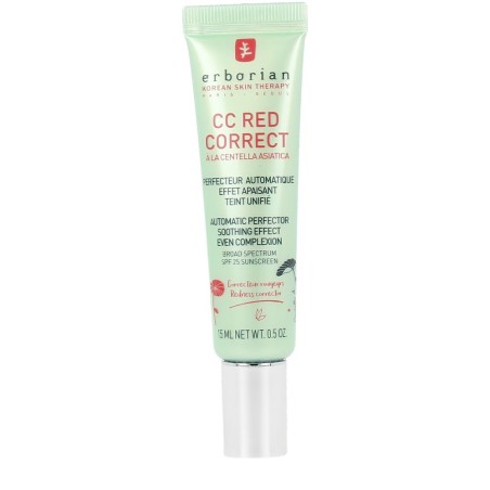 CC RED À LA CENTELLA ASIATICA correcteur anti-rougeurs SPF25 clear 15 ml