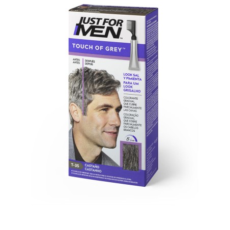 TOUCH OF GREY coloration progressive marron 40 gr