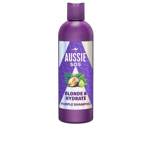 Shampoing violet AUSSIE SOS BLONDE & HYDRATE 300 ml