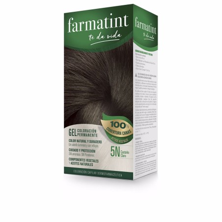 FARMATINT GEL coloration permanente 5n-marron clair 5 u
