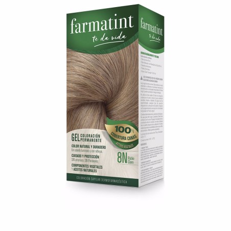 FARMATINT GEL coloration permanente 8n-blond clair 5 unités