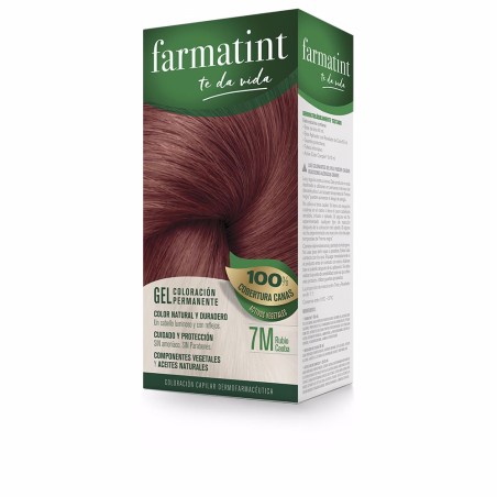 FARMATINT GEL coloration permanente 7m-blond acajou 5 u