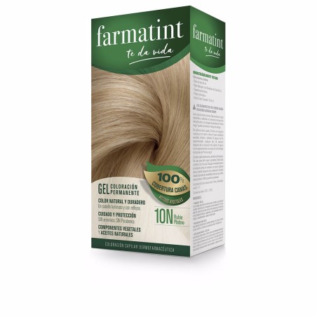 FARMATINT GEL coloration permanente 10n-blond platine 5 u