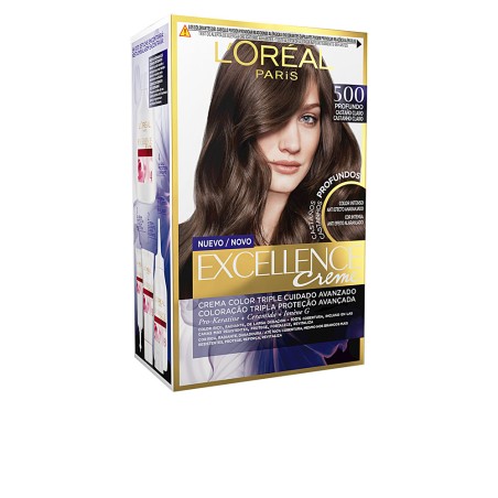 EXCELLENCE BRUNETTE coloration cheveux 500 - châtain clair véritable 192 ml