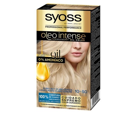 OLEO INTENSE coloration sans ammoniaque 10.50 - blond clair cendré 5 pcs