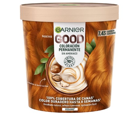 GOOD coloration permanente 7.43 cuivre curcuma 217 ml