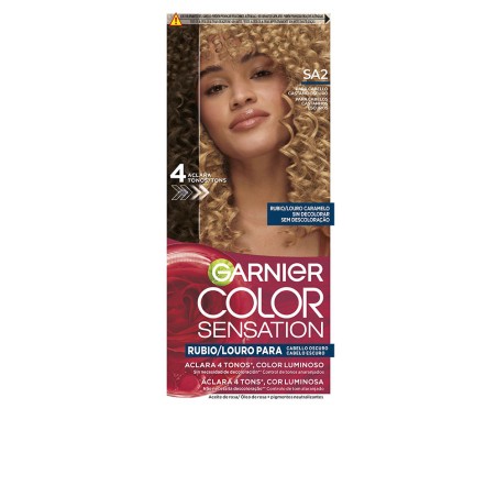 Coloration blonde lumineuse sans décoloration pour cheveux foncés Louro Caramel 5 u