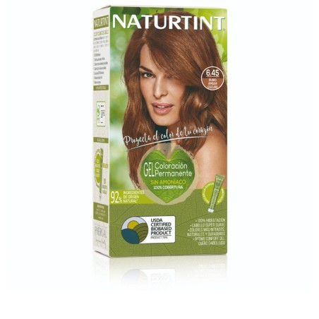 Coloration sans ammoniaque NATURTINT n° 6.45 - Blond ambré foncé 170 ml