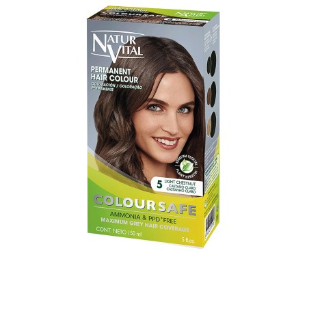 Coloration capillaire permanente COLOURSAFE 5-brun clair