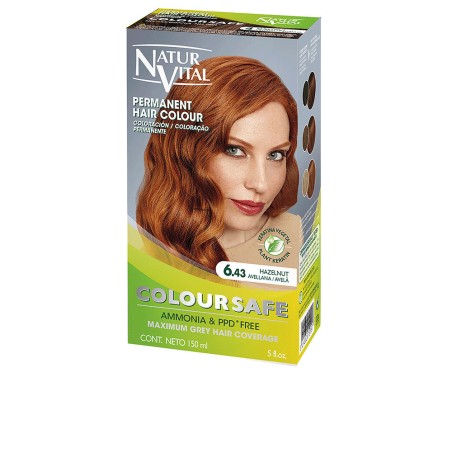 Coloration permanente COLOURSAFE 6.43-noisette