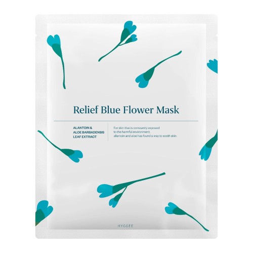 Masque aux fleurs RELIEF BLEU 35 ml