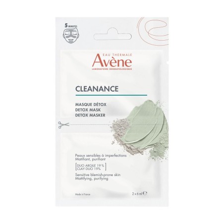CLEANANCE masque détox 2 x 6 ml