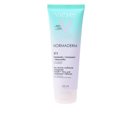 NORMADERM 3 EN 1 exfoliant, nettoyant et masque 125 ml