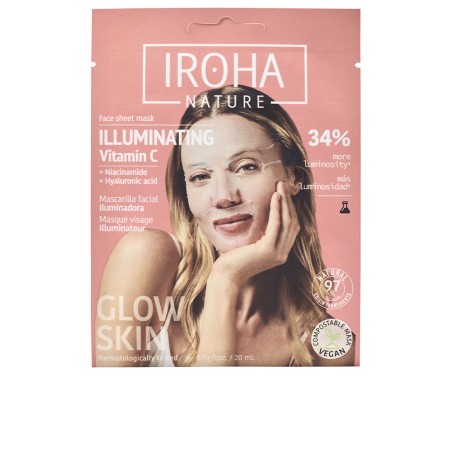 MASQUE TISSULAIRE éclaircissant vitamine C + HA 1 u
