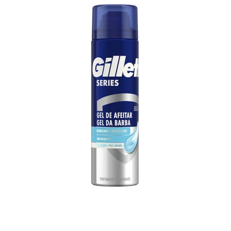 Gel de rasage rafraîchissant GILLETTE SERIES pour peaux sensibles 200 ml