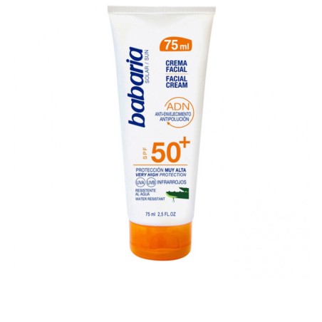 Crème solaire visage SOLAR DNA à l& 39 aloe vera SPF50+ 75 ml