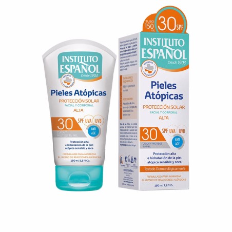 PEAUX ATOPIQUES protection solaire visage et corps SPF30 150 ml