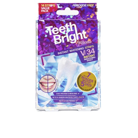 Bandes blanchissantes dentaires TEETH BRIGHT, 14 unités