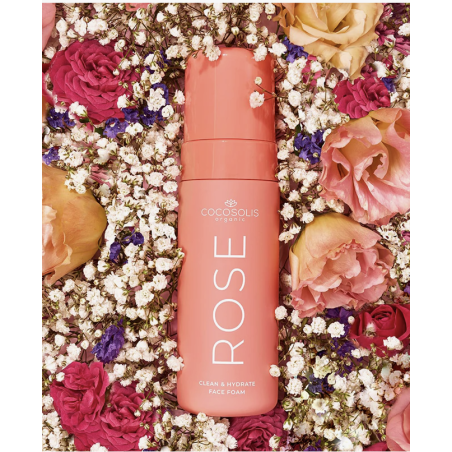 ROSE mousse visage propre et hydratée 150 ml