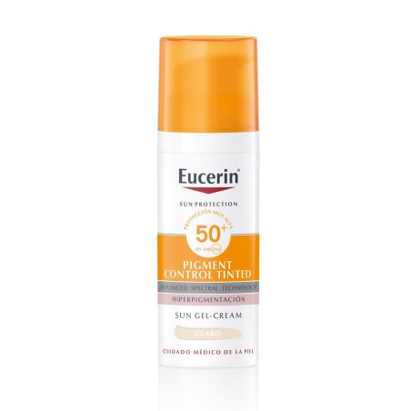 PROTECTION SOLAIRE gel-crème contrôle pigmentaire couleur SPF50+ clair 50 ml