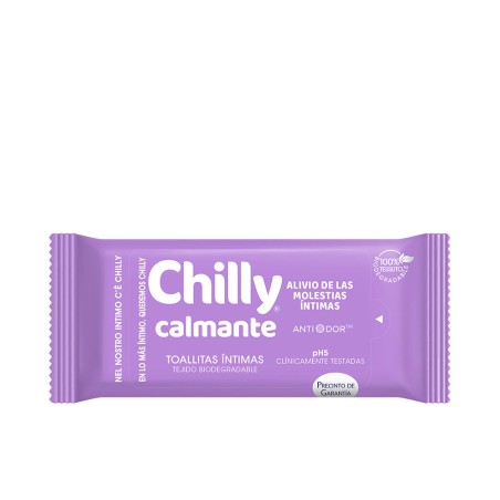 Lingettes intimes apaisantes CHILLY POCKET 12 u