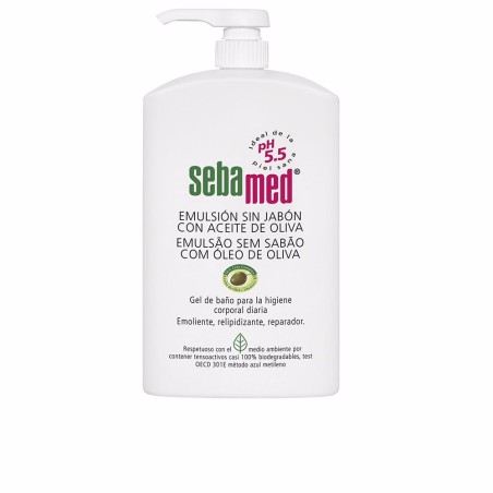 ÉMULSION SANS SAVON gel de bain à l& 39 huile d& 39 olive 1000 ml