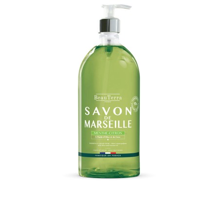 Savon de MARSEILLE menthe-citron 1000 ml
