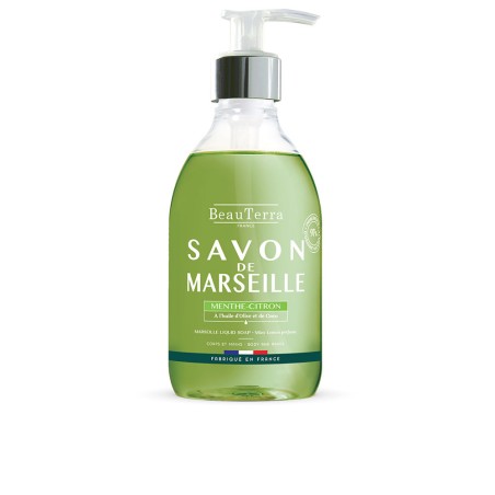 Savon de MARSEILLE menthe-citron 300 ml