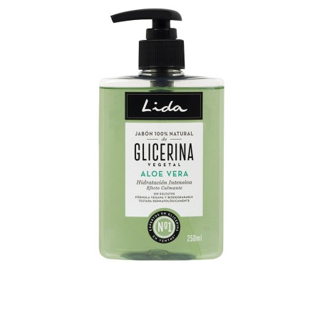 LIDA SAVON mains 100% NATUREL glycérine et aloe vera 250 ml