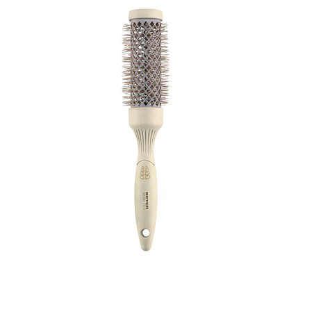 Brosse thermique en céramique fibre naturelle 32 mm beige 1 u