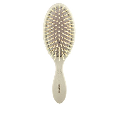 BROSSE PNEUMATIQUE pointes fibre naturelle bois beige 1 u