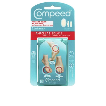 AMPOULES assorties 3 tailles 5 pansements
