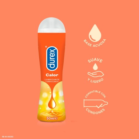 Lubrifiant intime PLAY HEAT EFFECT 50 ml