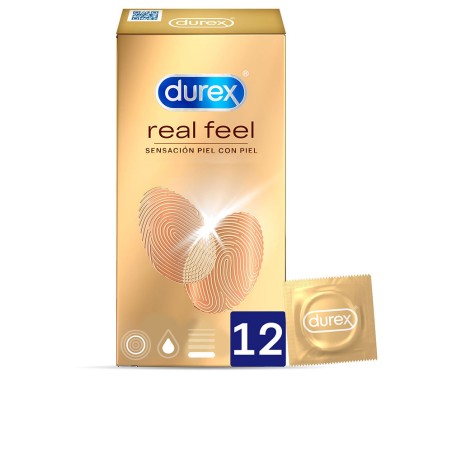 REAL FEEL préservatifs peau à peau 12 u